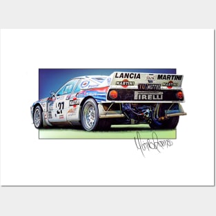 Lancia 037 Group B Posters and Art